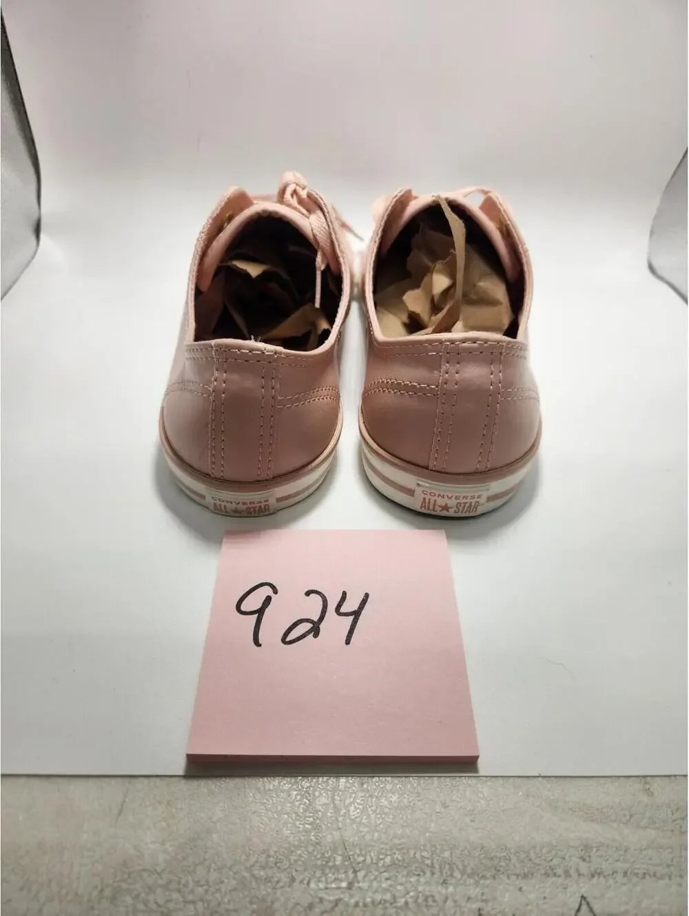 Converse All Star Kids Low Top Lace-Up Sneakers Pink/White US 7